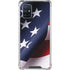 The American Flag Galaxy A71 5G Clear Case