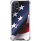 The American Flag Galaxy A72 5G Clear Case