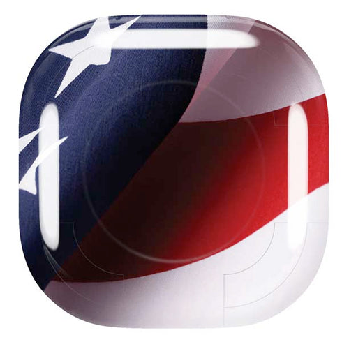 The American Flag Galaxy Buds Pro Skin