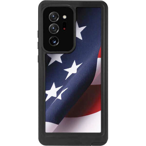 The American Flag Galaxy Note20 Ultra 5G Waterproof Case