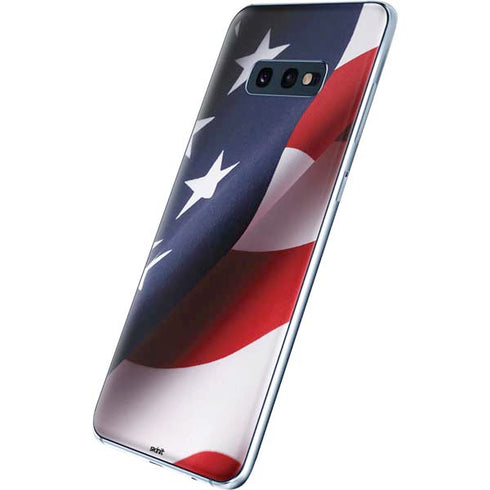 The American Flag Galaxy S10e Skin