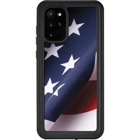 The American Flag Galaxy S20 Plus Waterproof Case