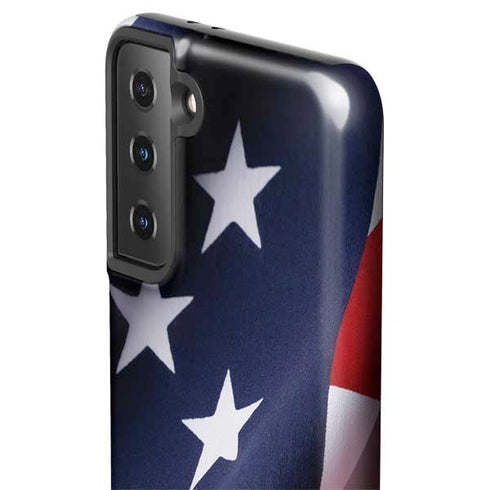 The American Flag Galaxy S21 FE Pro Case