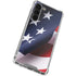 The American Flag Galaxy S23 Plus Clear Case