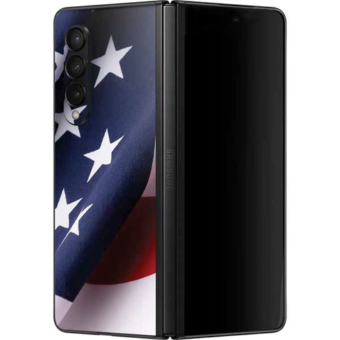 The American Flag Galaxy Z Fold3 5G Skin