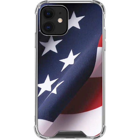 The American Flag iPhone 12 Clear Case