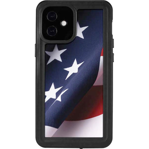 The American Flag iPhone 12 Mini Waterproof Case