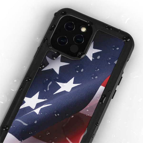 The American Flag iPhone 12 Pro Max Waterproof Case