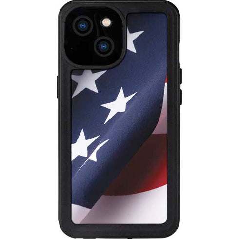 The American Flag iPhone 13 Mini Waterproof Case