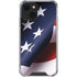 The American Flag iPhone 14 Plus Clear Case