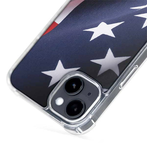 The American Flag iPhone 15 Plus MagSafe Case