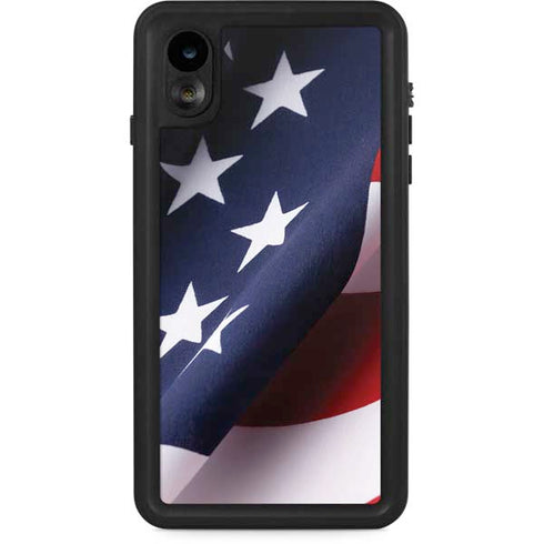 The American Flag iPhone XR Waterproof Case
