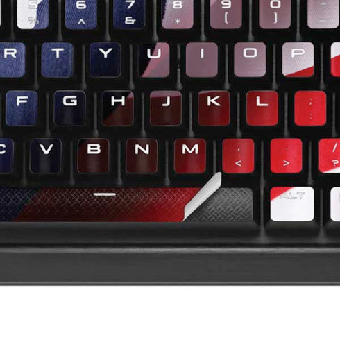 The American Flag K95 RGB PLATINUM Mechanical Gaming Keyboard Skin
