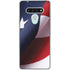 The American Flag LG Stylo 6 Clear Case