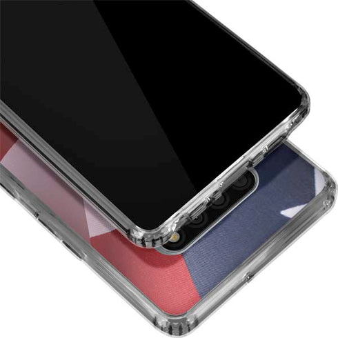 The American Flag LG Stylo 6 Clear Case