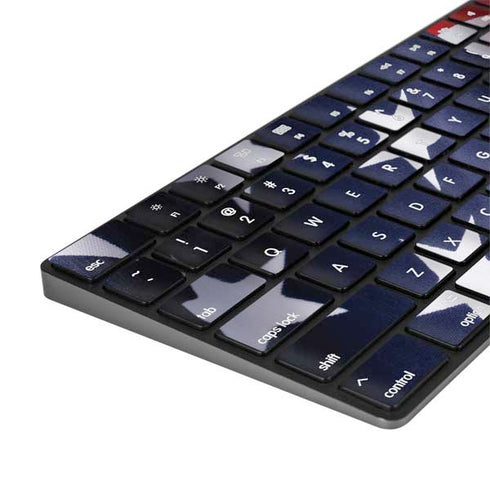 The American Flag Magic Keyboard with Numeric Keypad Skin