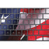 The American Flag Magic Keyboard with Numeric Keypad Skin