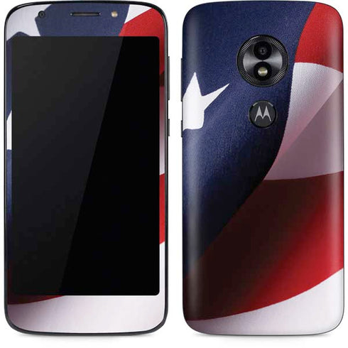 The American Flag Moto E5 Play Skin