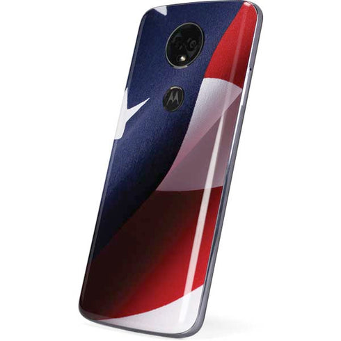 The American Flag Moto E5 Plus Skin