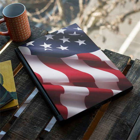 The American Flag MSI GS65 Stealth Laptop Skin