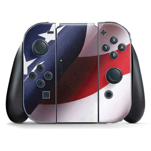 The American Flag Nintendo Switch (2017-2021) Joy-Con Controller Skin