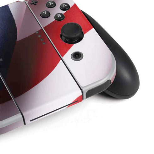 The American Flag Nintendo Switch OLED (2021) Skin