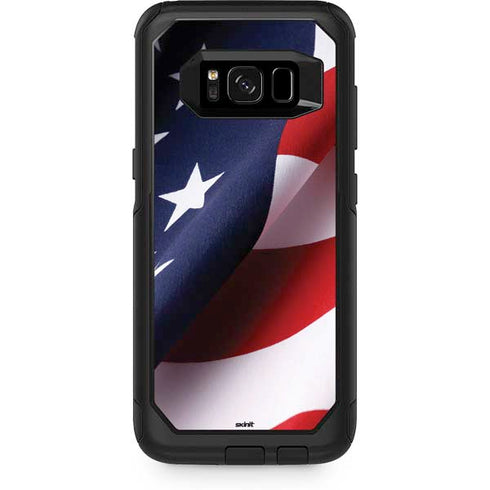 The American Flag Otterbox Commuter Galaxy Skin