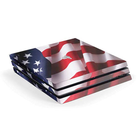 The American Flag PS4 Pro Console Skin