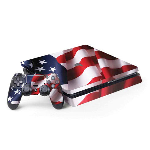 The American Flag PS4 Slim Bundle Skin