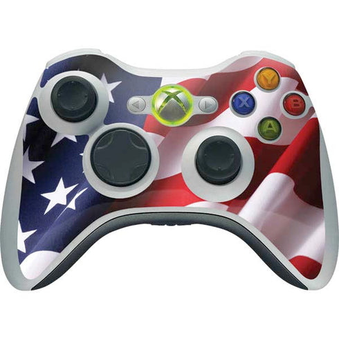 The American Flag Xbox 360 Wireless Controller Skin