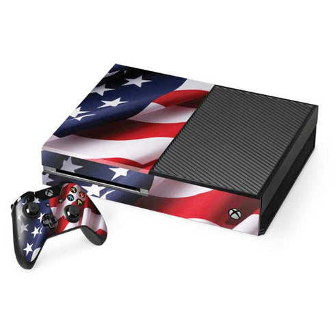 The American Flag Xbox One Console and Controller Bundle Skin
