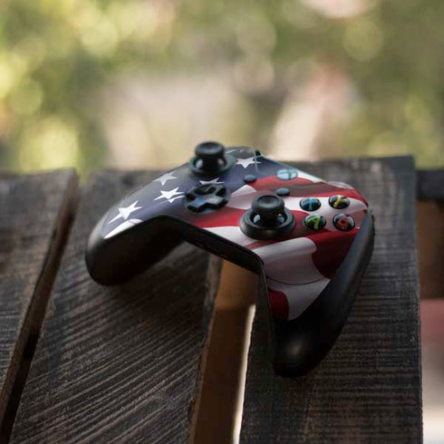 The American Flag Xbox One Elite Controller Skin