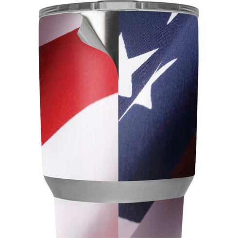 The American Flag Yeti 30oz Rambler Tumbler Skin