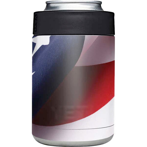 The American Flag Yeti Colster Can Insulator Skin