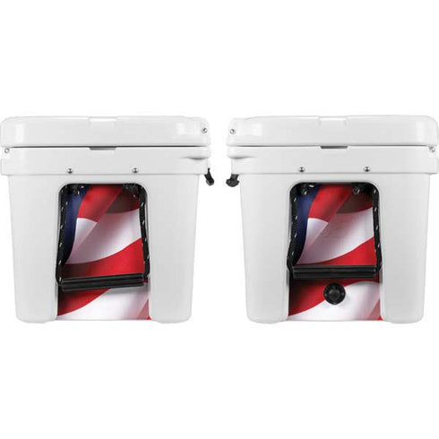 The American Flag YETI Tundra 35 Hard Cooler Skin