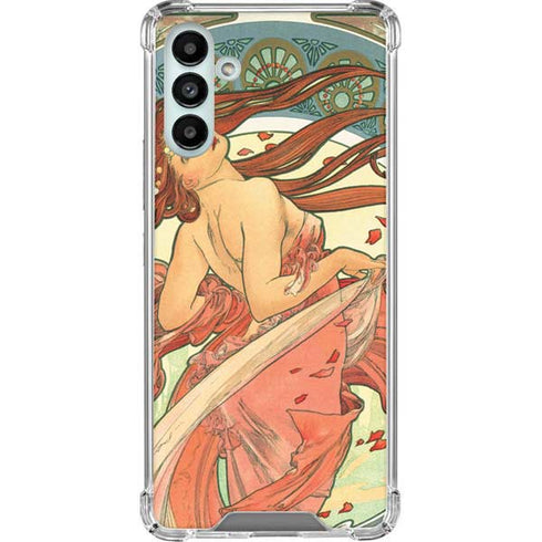 Alphonse Mucha The Arts, Dance Galaxy A13 5G Clear Case