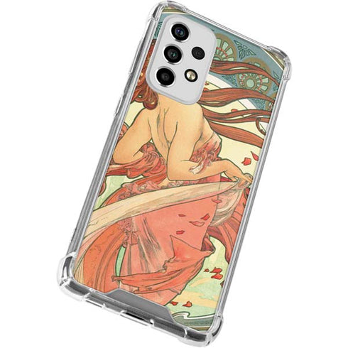 Alphonse Mucha The Arts, Dance Galaxy A53 5G Clear Case