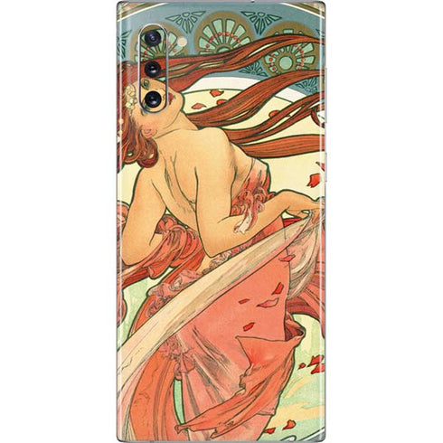 Alphonse Mucha The Arts, Dance Galaxy Note 10 Skin