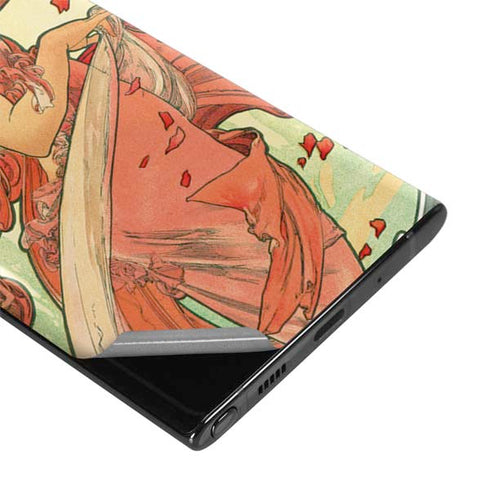 Alphonse Mucha The Arts, Dance Galaxy Note 10 Skin