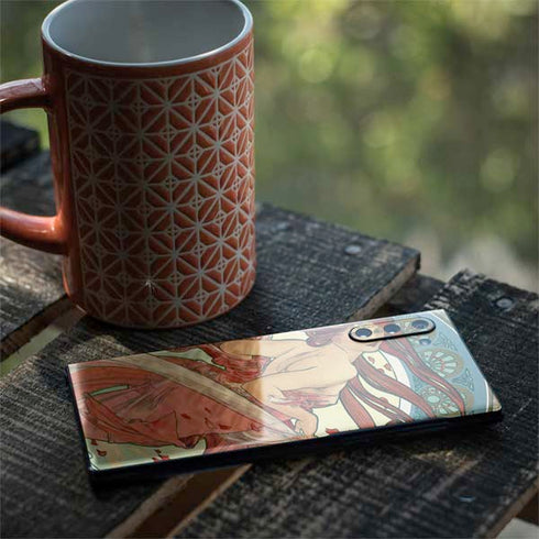 Alphonse Mucha The Arts, Dance Galaxy Note 10 Skin