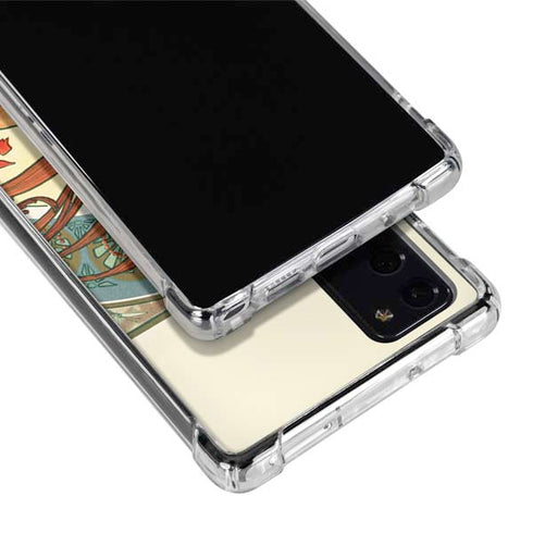 Alphonse Mucha The Arts, Dance Galaxy Note20 5G Clear Case