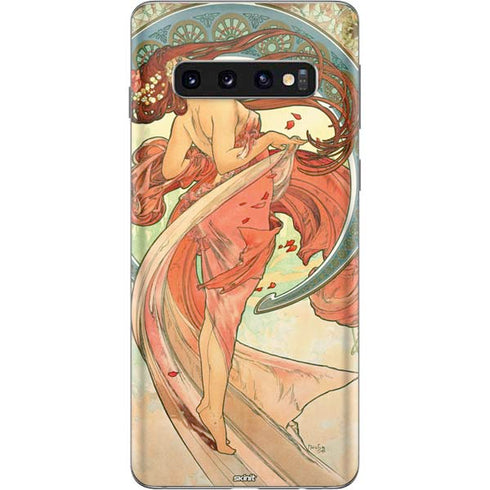 Alphonse Mucha The Arts, Dance Galaxy S10 Skin