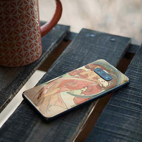 Alphonse Mucha The Arts, Dance Galaxy S10e Skin