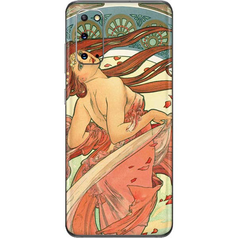Alphonse Mucha The Arts, Dance Galaxy S20 Skin