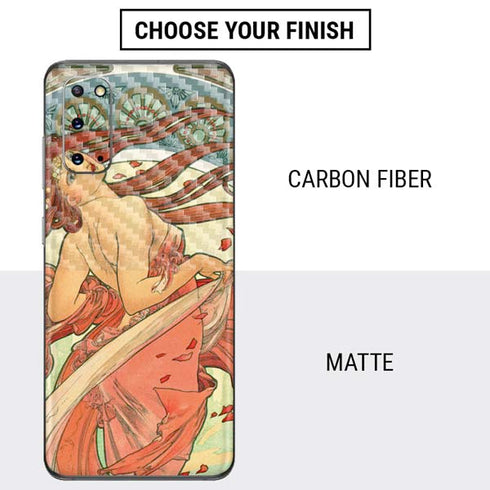 Alphonse Mucha The Arts, Dance Galaxy S20 Skin