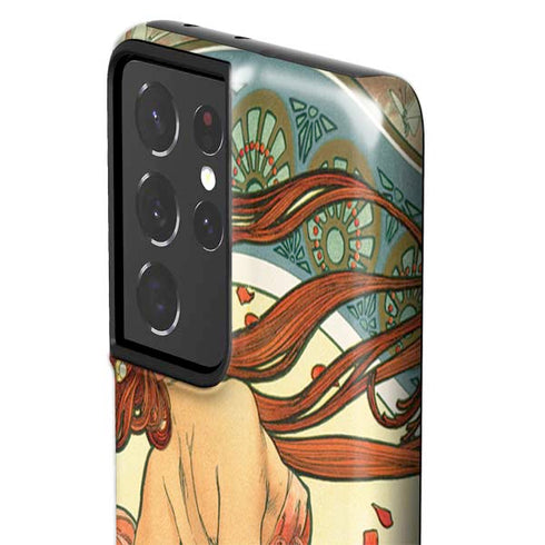 Alphonse Mucha The Arts, Dance Galaxy S21 Ultra 5G Pro Case
