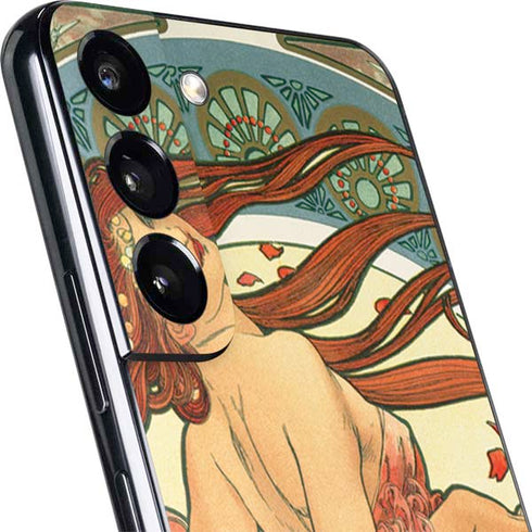 Alphonse Mucha The Arts, Dance Galaxy S22 Plus Skin