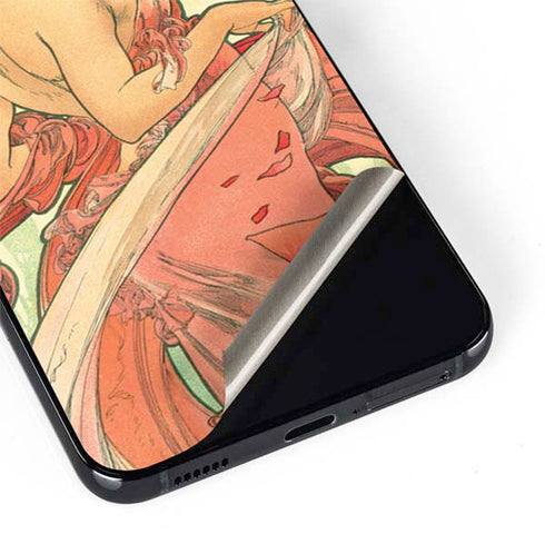Alphonse Mucha The Arts, Dance Galaxy S22 Plus Skin