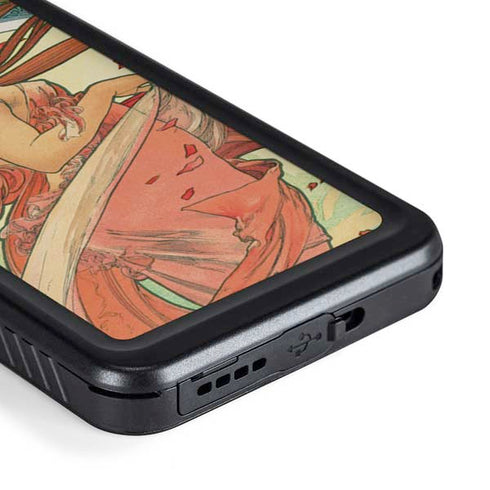 Alphonse Mucha The Arts, Dance Galaxy S23 Plus Waterproof Case