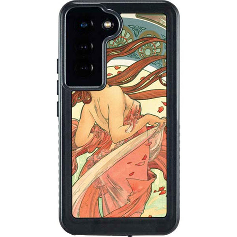 Alphonse Mucha The Arts, Dance Galaxy S23 Waterproof Case
